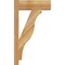 Ekena Millwork Funston Block Rough Sawn Outlooker, Western Red Cedar, 6"W x 16"D x 28"H OUT06X16X28FST05RWR - alternate 3